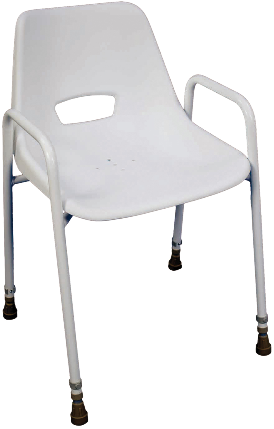 Milton Stackable Portable Adjustable Shower Chair